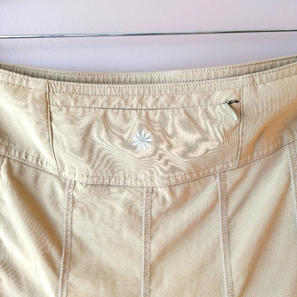 ATHLETA beige skirt sz 12 - Picture 3 of 9